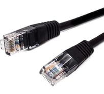 Кабель патч-корд Filum U/UTP 6 кат. 10м 26AWG(7x0.16 мм), чистая медь, LSZH, черный FL-U6-C-LSZH-10M-BK