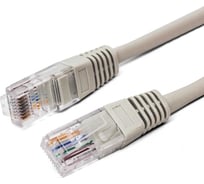 Кабель патч-корд Filum U/UTP 6 кат. 7.5м 26AWG(7x0.16 мм), чистая медь, LSZH, серый FL-U6-C-LSZH-7.5M