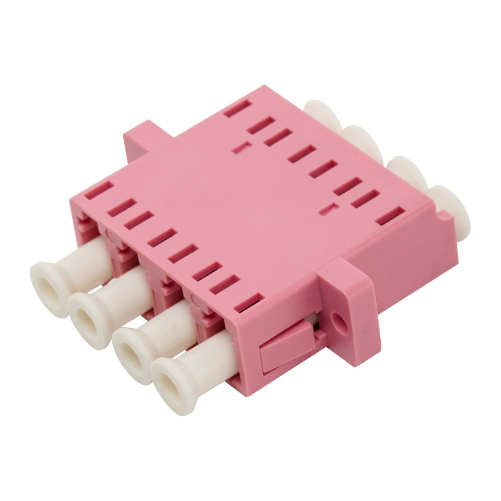 Оптический адаптер LANMASTER LC, OM4, корпус SC, дуплекс, квадро LAN ...