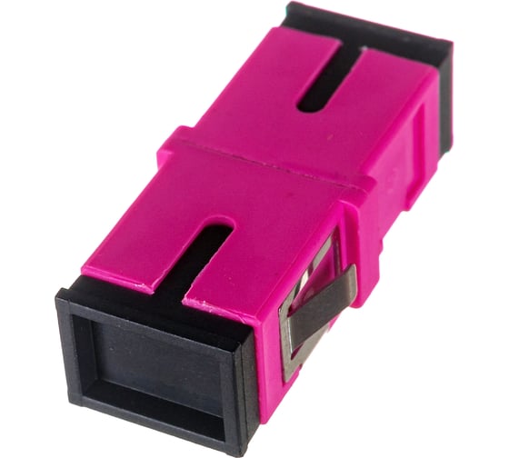 Оптический адаптер LANMASTER SC, OM4, симплексный LAN-SC-AM-OM4