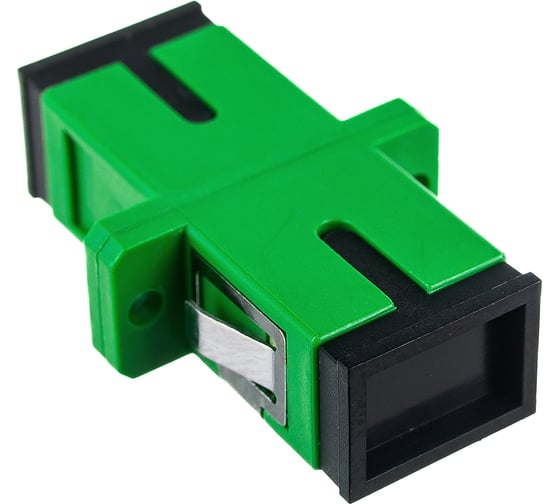 Оптический адаптер LANMASTER SC/APC, SM, симплексный LAN-SC-AM-APC