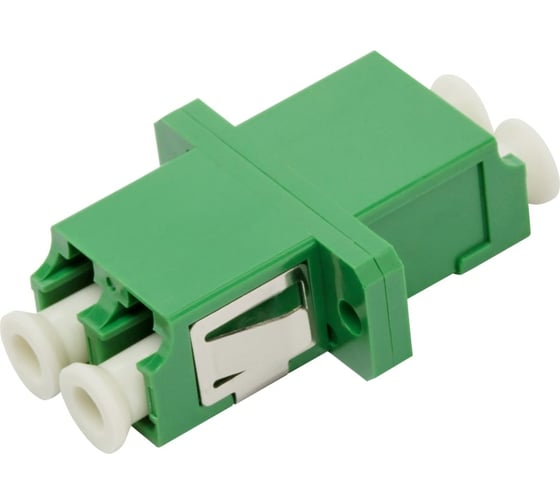 Оптический адаптер LANMASTER LC, SM/APC, корпус SC, дуплексный LAN-2LCS-AM-APC 1