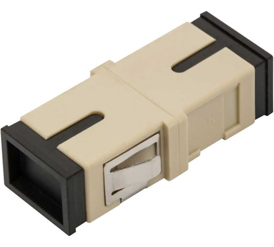 Оптический адаптер LANMASTER SC, без фланцев, MM, симплексный LAN-SC/NF-AM-MM