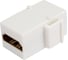 Вставка LANMASTER Keystone HDMI, мама-мама, 180 градусов, белая LAN-OK-HDMI-V-WH 3