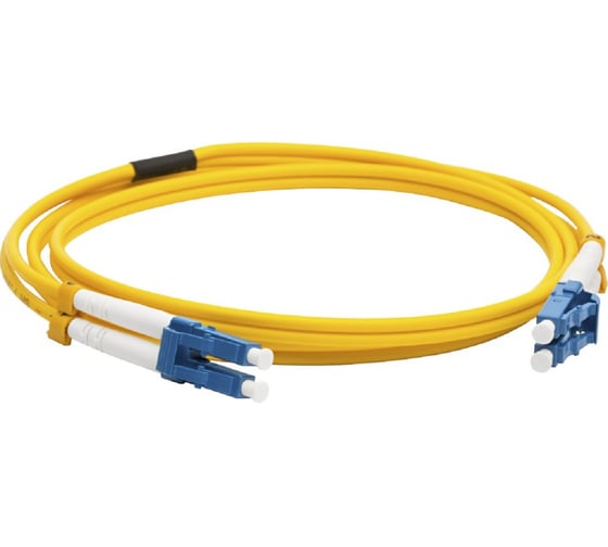 Патч-корд оптический , LSZH, дуплексный, LC/UPC-LC/UPC, SM OS2, 2 мм, 3.0 м LANMASTER LAN-2LC-2LC/SU/SL-3.0
