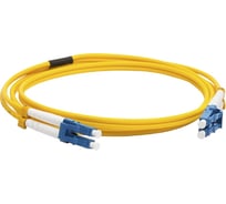 Патч-корд оптический , LSZH, дуплексный, LC/UPC-LC/UPC, SM OS2, 2 мм, 5.0 м LANMASTER LAN-2LC-2LC/SU/SL-5.0