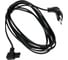 Кабель питания Cablexpert CEE 7/16-C7, 2x0.75мм2, 2.5А, VDE, угловыеразъемы, 3м, черный, пакет, PC-184A-VDE-3M 1