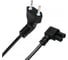 Кабель питания Cablexpert CEE 7/16-C7, 2x0.75мм2, 2.5А, VDE, угловыеразъемы, 3м, черный, пакет, PC-184A-VDE-3M 2