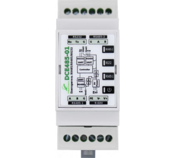 Повторитель RS485/RS485/RS232 НТК Приборэнерго DCE485-01 НФ-00000477