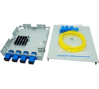 Кросс настенный НК-Групп W4-SC/SM-4-4-1- в комплектации на 4 порта W4SCU4