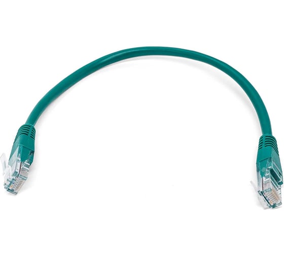 Кабель патч-корд Filum U/UTP 6 кат. 0.25м 26AWG(7x0.16 мм), чистая медь, LSZH, зеленый FL-U6-C-LSZH-0.25M-G