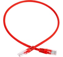 Патч-корд W&T 0,5М, UTP, КРАСНЫЙ, КАТЕГОРИЯ 5E WT-2038A0.5 RED