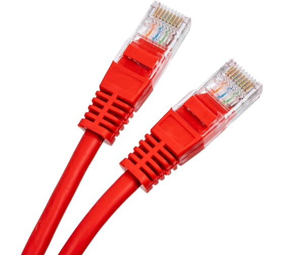 Патч-корд W&T 0,5М, UTP, КРАСНЫЙ, КАТЕГОРИЯ 5E WT-2038A0.5 RED