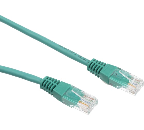 Патч-корд W&T 0.5М UTP, КАТЕГОРИЯ 5E, ЗЕЛЕНЫЙ WT-2038A0.5 GREEN 1