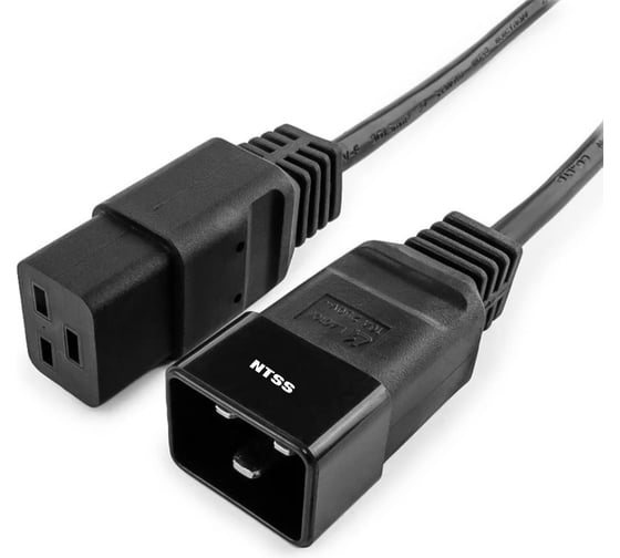 Шнур питания для БРП NTSS IEC 60320 C19 – IEC 60320 C20, 3х1.5, 3 м, ГОСТ NTSS-PC19202