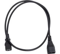Шнур питания для БРП NTSS IEC 60320 C13 – IEC 60320 C14, 3х1.0, 1 м, ГОСТ NTSS-PC13143