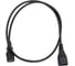 Шнур питания для БРП NTSS IEC 60320 C13 – IEC 60320 C14, 3х1.0, 1 м, ГОСТ NTSS-PC13143 1