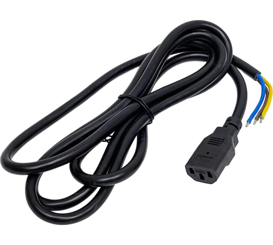 Кабель электропитания ITK PDU, 3х1,5, 2М, с разъёмом С13-б/р PC-C13N-2M