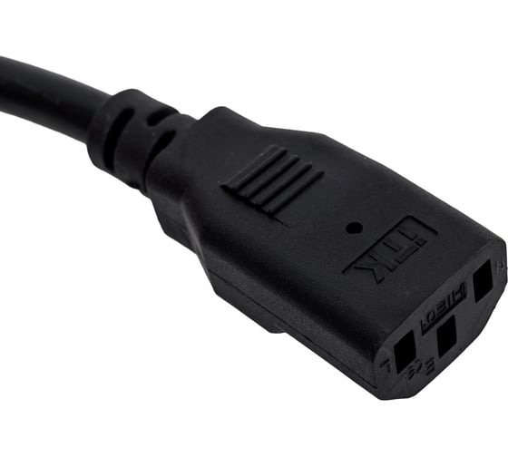 Кабель электропитания ITK PDU, 3х1,5, 2М, с разъёмом С13-б/р PC-C13N-2M