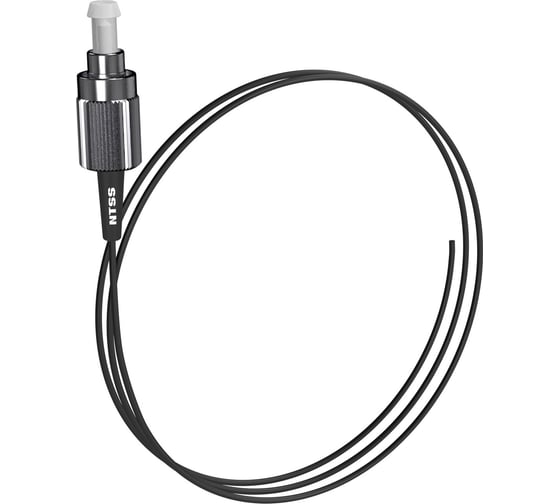 Оптический пигтейл NTSS PREMIUM ST/UPC 62.5/125мкм 1.5м LSZH чёрный NTSS-PGT-PM-ST/U-62.5-1.5-BL