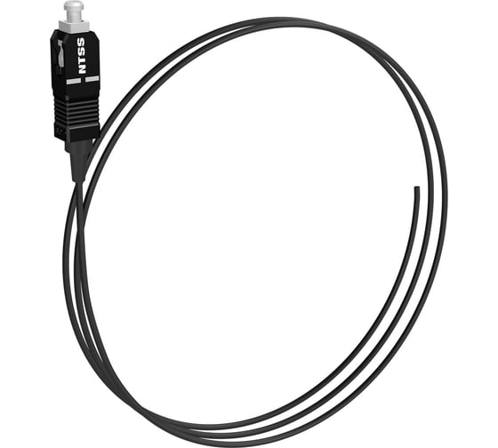Пигтейл оптический NTSS SC/UPC 50/125мкм ОМ3, 1.5м, LSZH, чёрный NTSS-PGT-SC/U-503-1.5-BL 1