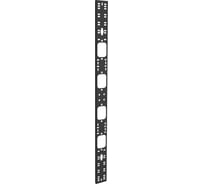 Органайзер кабельный вертикальный ITK 75х12мм 24U черный CO05-07524-R