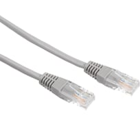Патч-корд W&T 5М, UTP, КАТЕГОРИЯ 5E, СЕРЫЙ WT-2038A5 GREY