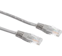 Патч-корд W&T 2М, UTP, КАТЕГОРИЯ 5E, СЕРЫЙ WT-2038A2 GREY