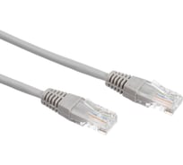 Патч-корд W&T 1М UTP, КАТЕГОРИЯ 5E, СЕРЫЙ WT-2038A1 GREY