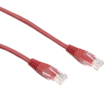 Патч-корд W&T 1М UTP, КАТЕГОРИЯ 5E, КРАСНЫЙ WT-2038A1 RED