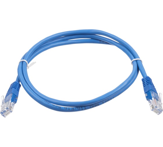 Патч-корд W&T 1М UTP, КАТЕГОРИЯ 5E, СИНИЙ WT-2038A1 BLUE