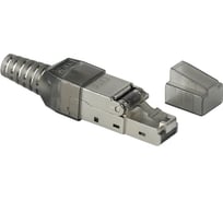 Разъём RJ-45 ITK FTP для кабеля кат.6A полевая заделка CS3-1C6AF-Q