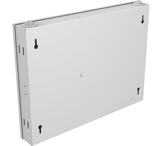 Кросс оптический настенный NTSS, укомплектованный, 16 портов LC/UPC duplex, 50/125 мкм ОМ3 (планки, сплайс-кассета, пигтейлы, КДЗС, адаптеры) серый RAL 7035 NTSS-WFOB-16-2LC/U-503-SP1.5G1AY