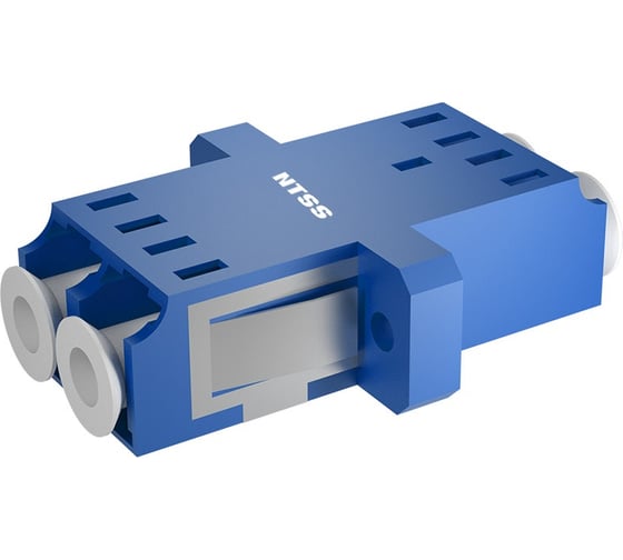 Адаптер оптический NTSS PREMIUM дуплекс LC SM BLUE NTSS.2LC/U-PM-SM-S-BU 1