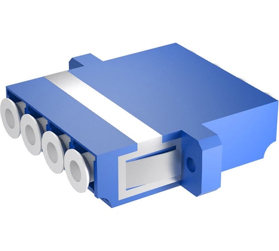 Адаптер оптический NTSS PREMIUM квадро LC SM BLUE NTSS.4LC/U-PM-SM-S-BU