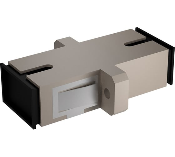 Адаптер оптический NTSS PREMIUM SC OM2 BEIGE NTSS.SC/U-PM-OM2-S-BG 1