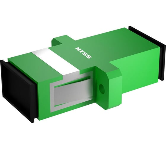 Адаптер оптический NTSS PREMIUM SC/APC SM GREEN NTSS.SC/A-PM-SM-S-GN 1