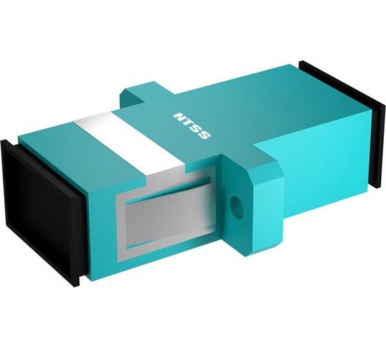 Адаптер оптический NTSS PREMIUM SC OM3 AQUA NTSS.SC/U-PM-OM3-S-AQ 1