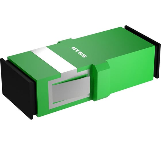 Адаптер оптический NTSS SC/APC sm, бесфланцевый NTSS.SC/APC/SM 1
