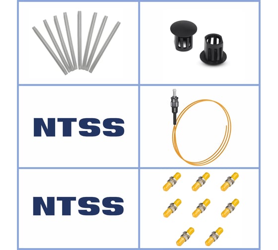 Кросс оптический настенный NTSS Микро 8, укомплектованный, 4 порта ST/UPC, 9/125 мкм (сплошная панель, ложемент, пигтейлы, КДЗС, адаптеры) серый RAL 7035 NTSS-WFOBМк-4(8)-ST/U-9-SP1.5G0AY