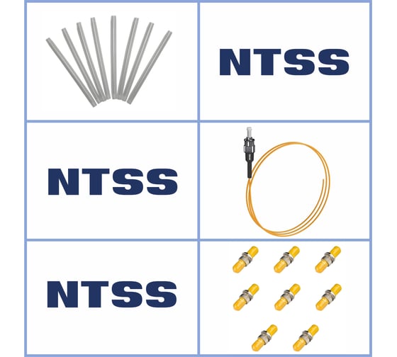 Кросс оптический настенный NTSS Микро, укомплектованный, 4 порта ST/UPC, 9/125 мкм (сплошная панель, ложемент, пигтейлы, КДЗС, адаптеры) серый RAL 7035 NTSS-WFOBМк-4-ST/U-9-SP1.5G0AY