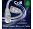 Прямой патч-корд RJ45 GCR 3.0m LSZH UTP категории 6, серый, 24 AWG, без фиксатора, T568B VIV52I751 2