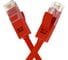 Прямой патч-корд RJ45 GCR 2.0m UTP категории 5e, красный, 24 AWG, 1 Гбит/с, T568B VIVLNIC04-2.0m 1