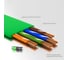Патч-корд RJ45 GCR PROF 7.5m, UTP медь категории 6, зеленый, 30 AWG, 10 Гбит/с, T568B VIVLNIC625-7.5m 5