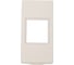 Лицевая плата Systeme Electric W45 1 мод 1xKeystone RAL9010 RIN-145-BE 1