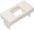 Лицевая плата Systeme Electric W45 1 мод 1xKeystone RAL9010 RIN-145-BE 2