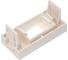 Лицевая плата Systeme Electric W45 1 мод 1xKeystone RAL9010 RIN-145-BE 4