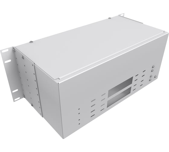 Кросс оптический NTSS 19'' частично укомплектованный 4U, 96/144 порта FC/ST (планки FC/ST 16 портов-9шт, планка-заглушка-3шт, сплайс-кассета-5шт) серый RAL 7035 NTSS-RFOB-4U-96/144-FC/ST-S0070