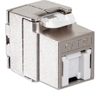 Модуль Keystone DATAREX кат.6, STP, 1xRJ45, T568A/B, без инструмента, белый DR-510720