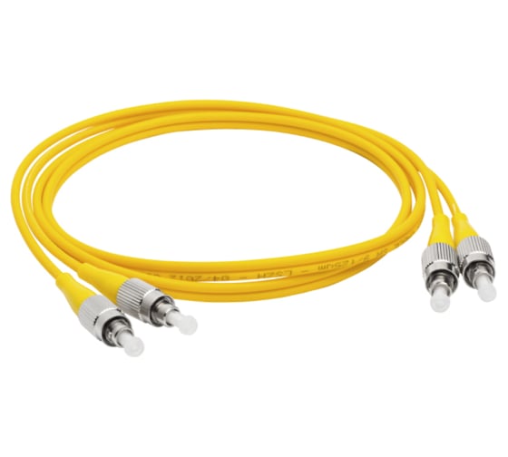 Оптический шнур LANMASTER FC-FC, duplex, 9/125, LSZH, 2m LAN-2FC-2FC/SU-2.0 1